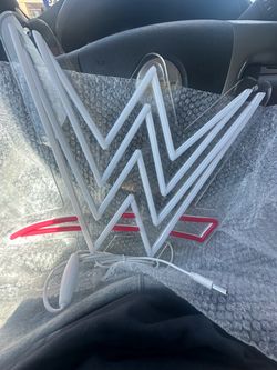 WWE Logo Neon LED Sign