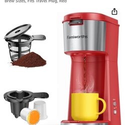 Famiworths Single Serve Coffee Maker