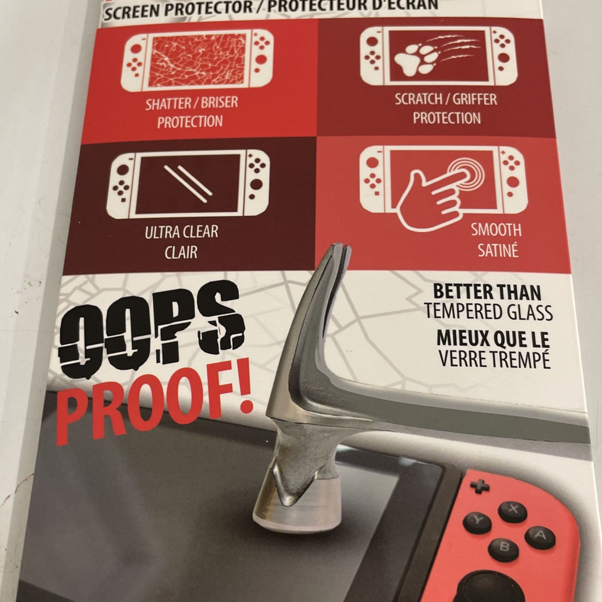 Indestructible Nintendo Switch Screen Protectors