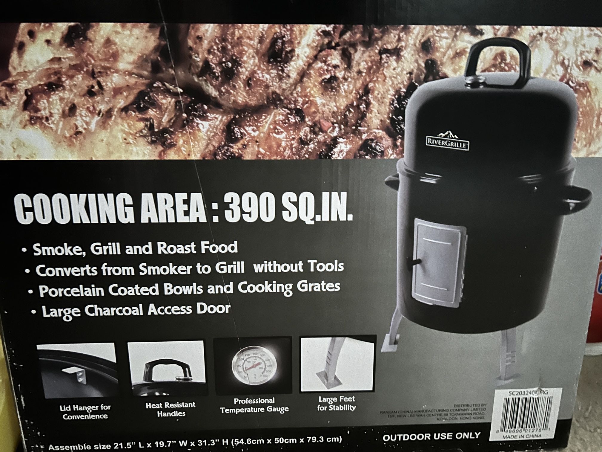 New Charcoal Grill