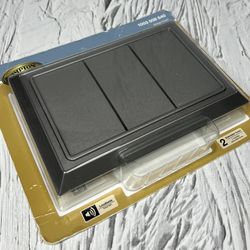 Hampton Bay Wired Doorbell Chime, Brushed Nickel Finish - NEW In Box