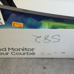 Samsung 32in Curved Monitor