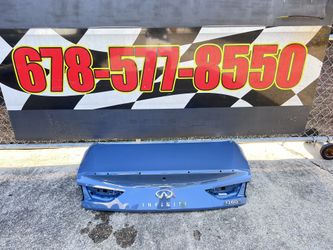 Infiniti Q60 Trunk Lid 2017-2022 Oem Coupe Sport Deck Lid