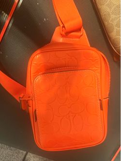 Orange Coach Satchel