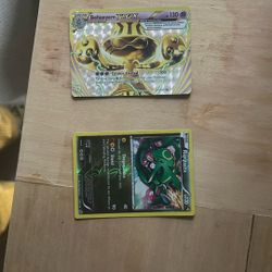 2013 Shiny Rayquaza And 2016 Beyheeyem BREAK Extremely Good Quality And Only Increasing In Value
