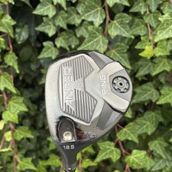 LH — PING Anser 18.5° 5 Wood — Stiff Flex