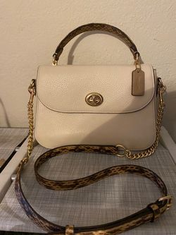 Authentic Coach Marlie Top Handle Satchel