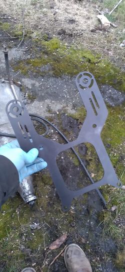 4150 Flange Nitrous Solenoid Bracket