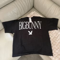 PLAYBOY Heavyweight Fleece T SHIRT ORIGINAL 