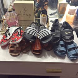 Lot Of Baby Shoes 