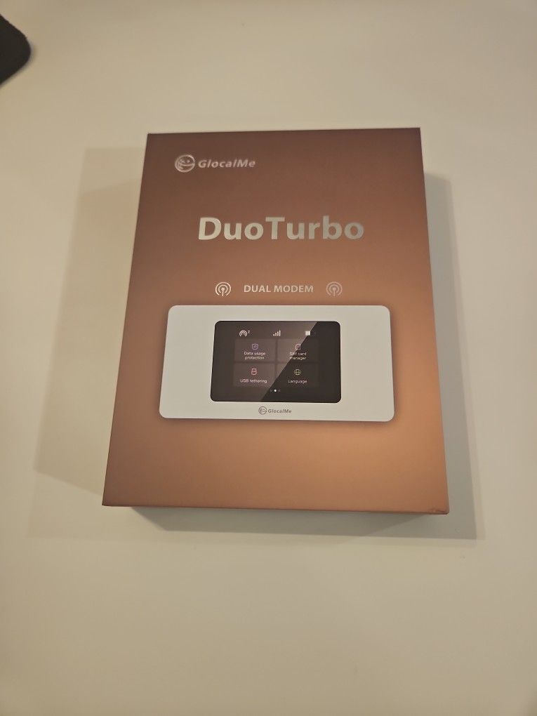 GlocalMe DuoTurbo 4G Wireless Data Terminal
