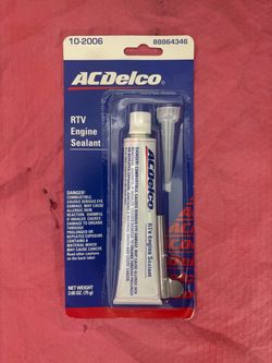 ACDelco RTV and oil pan gasket