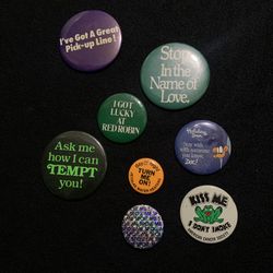Funny Button Pin Accessory Valentines Day