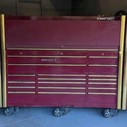 Matco Tools 6s Triple bank W/Hutch & 2 Lockers 