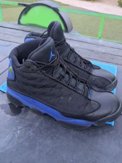 Jordan 13  Black hyper Royal