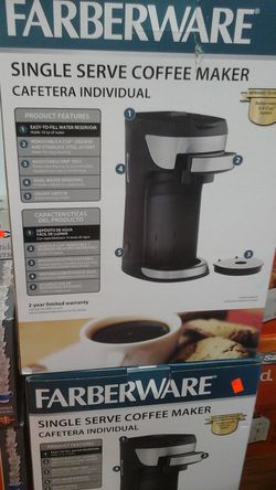 Single serve coffee makers, $ 20 a piece