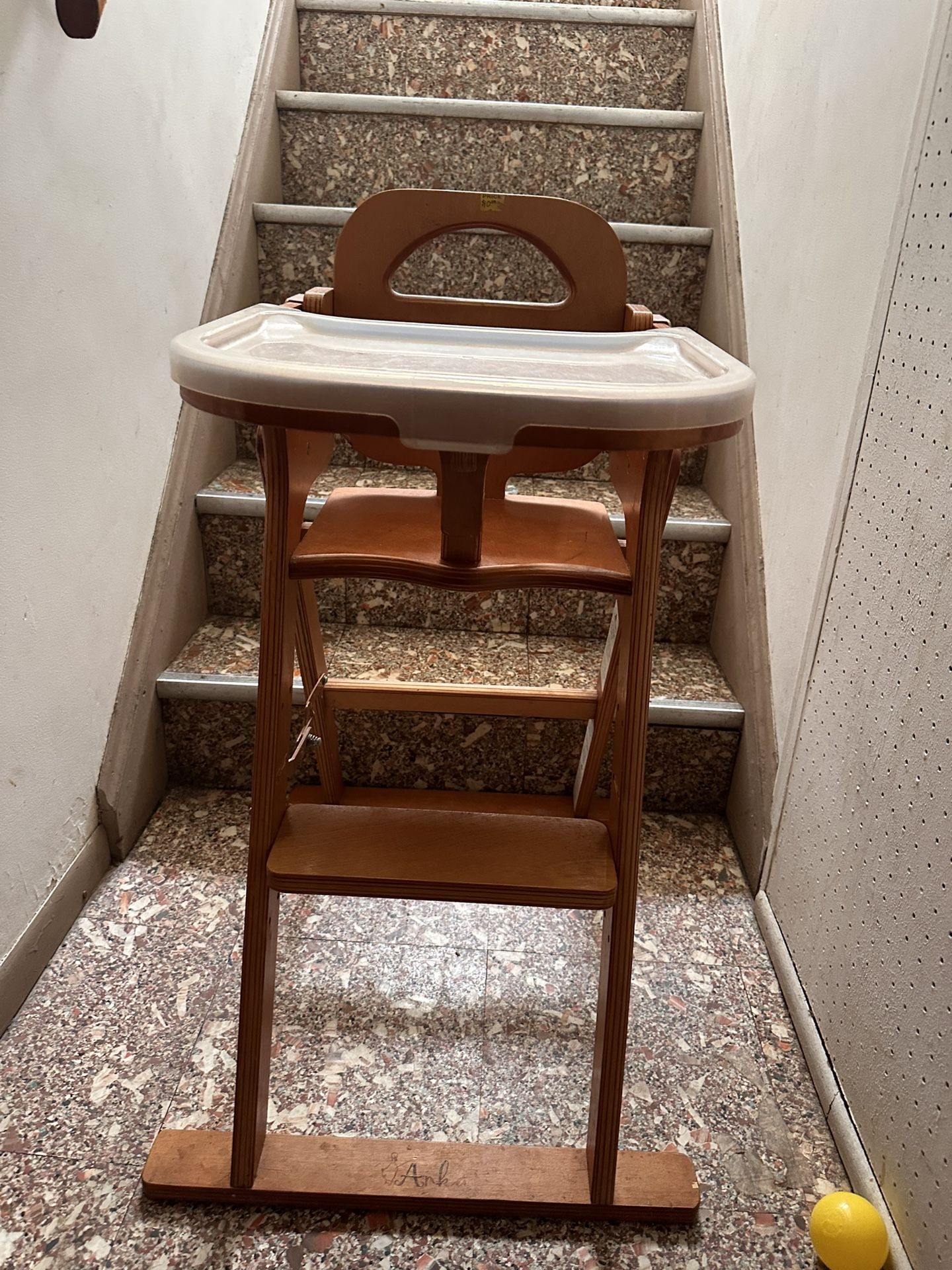 Wooden Kids High Chair