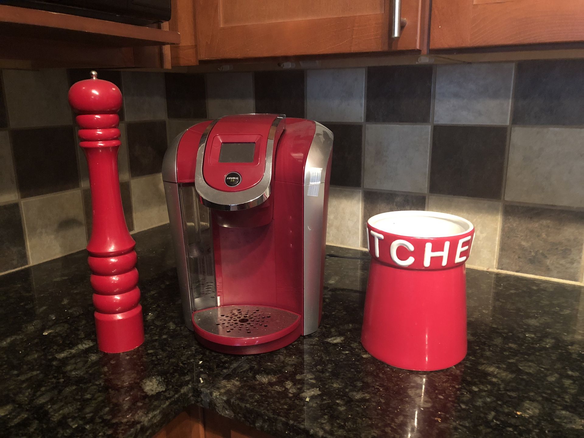 Red Kitchen Items