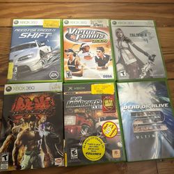 🎮 Xbox & Xbox 360 Game Bundle – Tekken 6, Final Fantasy XIII, NFS, More!