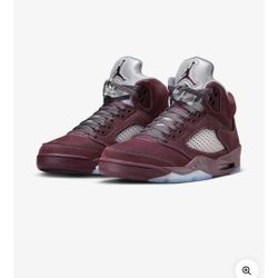 Men's Air Jordan Retro 5 Burgundy 