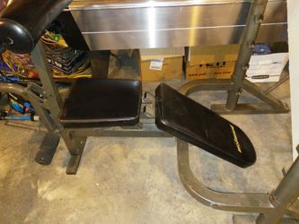 Work out bench