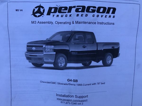 Peragon Truck Bed Cover For Sale In Rancho Cucamonga Ca Offerup