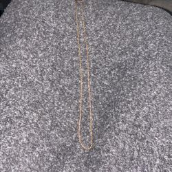 14 K Rope Chain 5 Gams solid gold