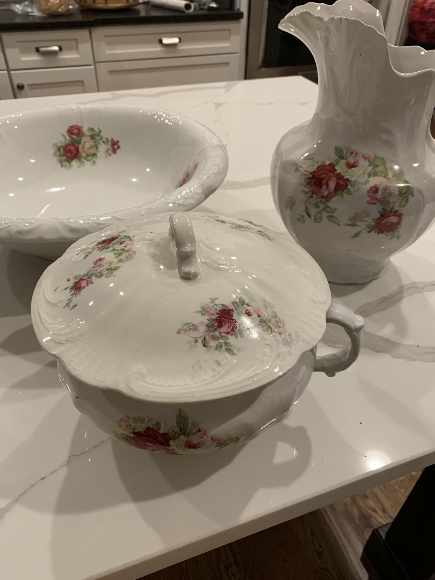 Antique Basin & Pitcher