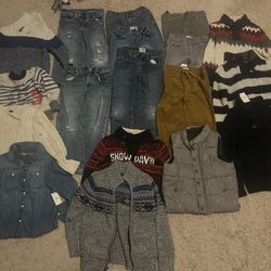 Boys Size 4T & 5T winter clothes new/very good condition