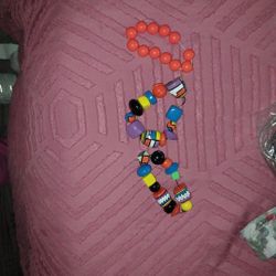 A Set Of 3 Wooden Bracelets 