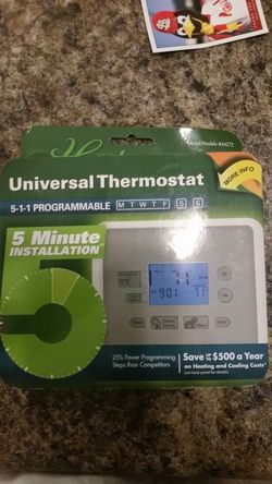 Programmable Thermostat 5-1-1 day