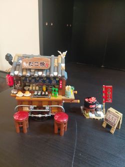 Lego toy Building blocks - Lego izakaya stand