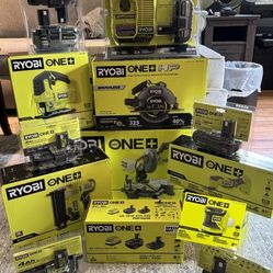 *NEW* Ryobi Tools and Batteries