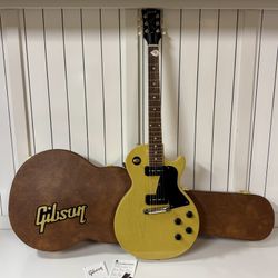 Mint 2023 Gibson Les Paul Special Electric Guitar TV Yellow (Like New)