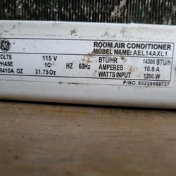 GE Window AC 14500 BTU with remote