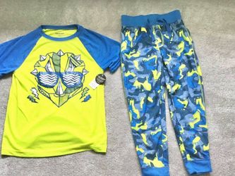 NEW Boy’s M/M Size 8 Joe Boxer 2 Piece Pajamas Set Sleeping Outfit w/ Tags Originally $30.00