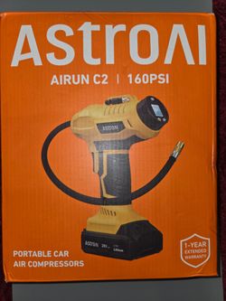 AstroAI Cordless Tire Inflator Portable Air Compressor 160PSI