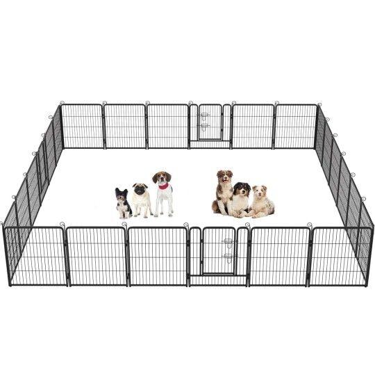 Dog Playpen 24 Panels
