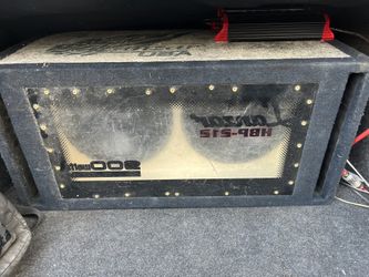 Two 12 Inch Subwoofers