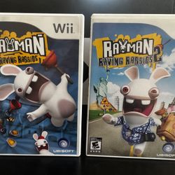 Rayman Raving Rabbids 1 & 2 