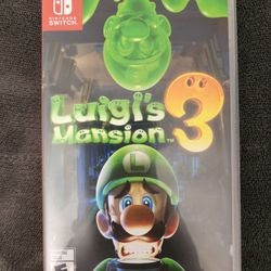 Nintendo Switch Game - Luigi Mansion 3