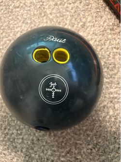Vintage Faball Nail 15.52lb bowling ball