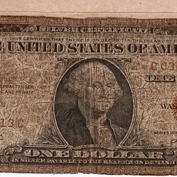 1935 RARE 1$ HAWAII SILVER CERTIFICATE 