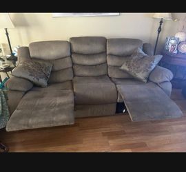 Loveseater and 2 seater recliner -free delivery
