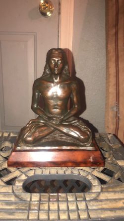 Babaji Meditating Statue 9 Inch