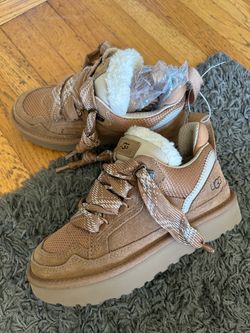 NEW UGG Lowmel Sneakers in Chestnut Women's Size 5