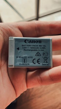 Canon g7xii battery