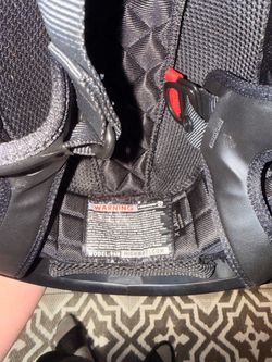 Black XL motorcycle half helmet