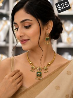 Indian Fashion Necklace Set