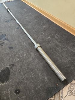 38lb 7ft Olympic Bar with Center Knurl